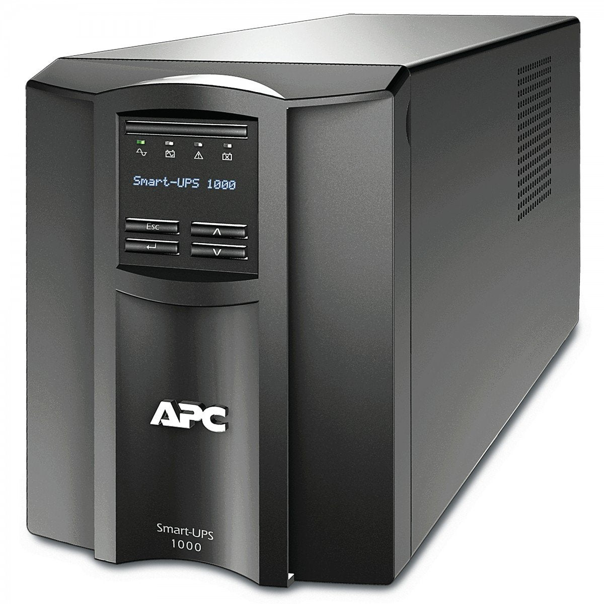 APC Smart-UPS SMT1000IC UPS AC 220/230/240V 700Watt 1000VA RS-232 USB output connectors 8 Black with APC SmartConnect