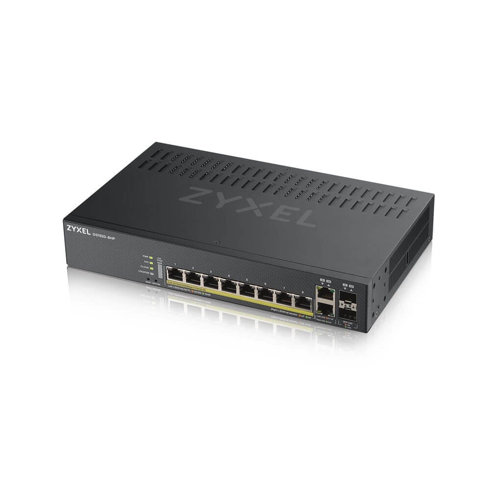 10 Port Smart Managed Gigabit Switch 8x