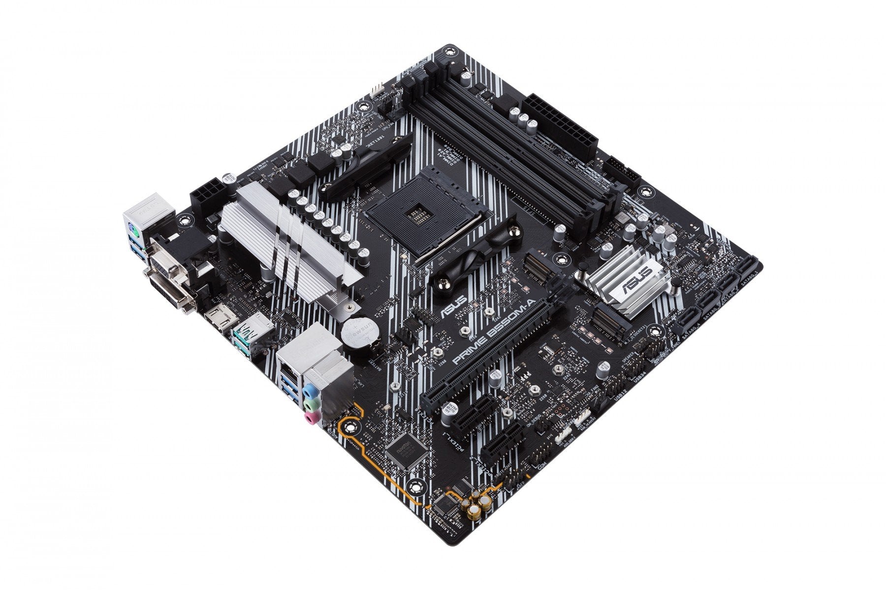 ASUS Prime B550M-A/CSM - AMD - Emplacement AM4 - AMD Ryzen™ 3 de 3e génération - AMD Ryzen 5 de 3e génération - DDR4-SDRAM - 128 Go - DIMM