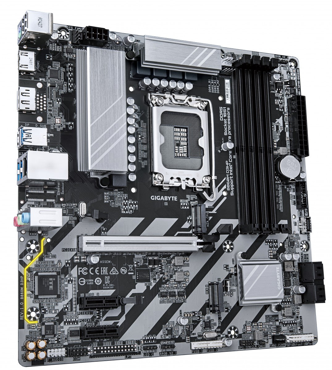 GIGABYTE B860M D3HP carte mere Intel B860 LGA 1851 (Socket V1) micro ATX