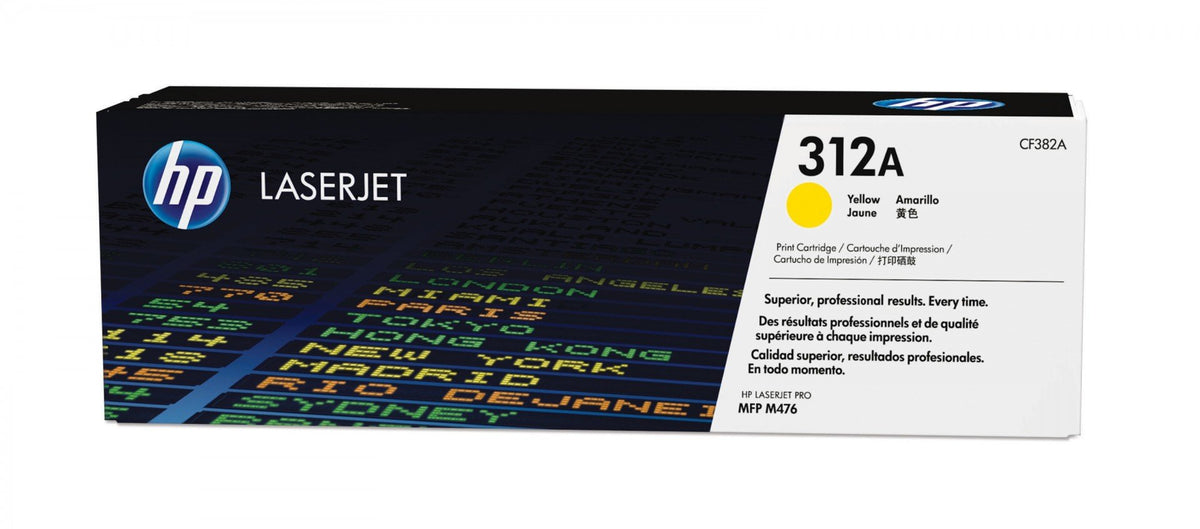 HP 312A original Toner cartridge CF382A yellow standard capacity 2700 pages 1-pack