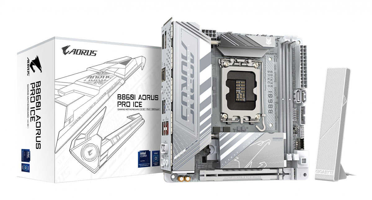 GIGABYTE B860I AORUS PRO ICE carte mere Intel B860 LGA 1851 (Socket V1) mini ITX