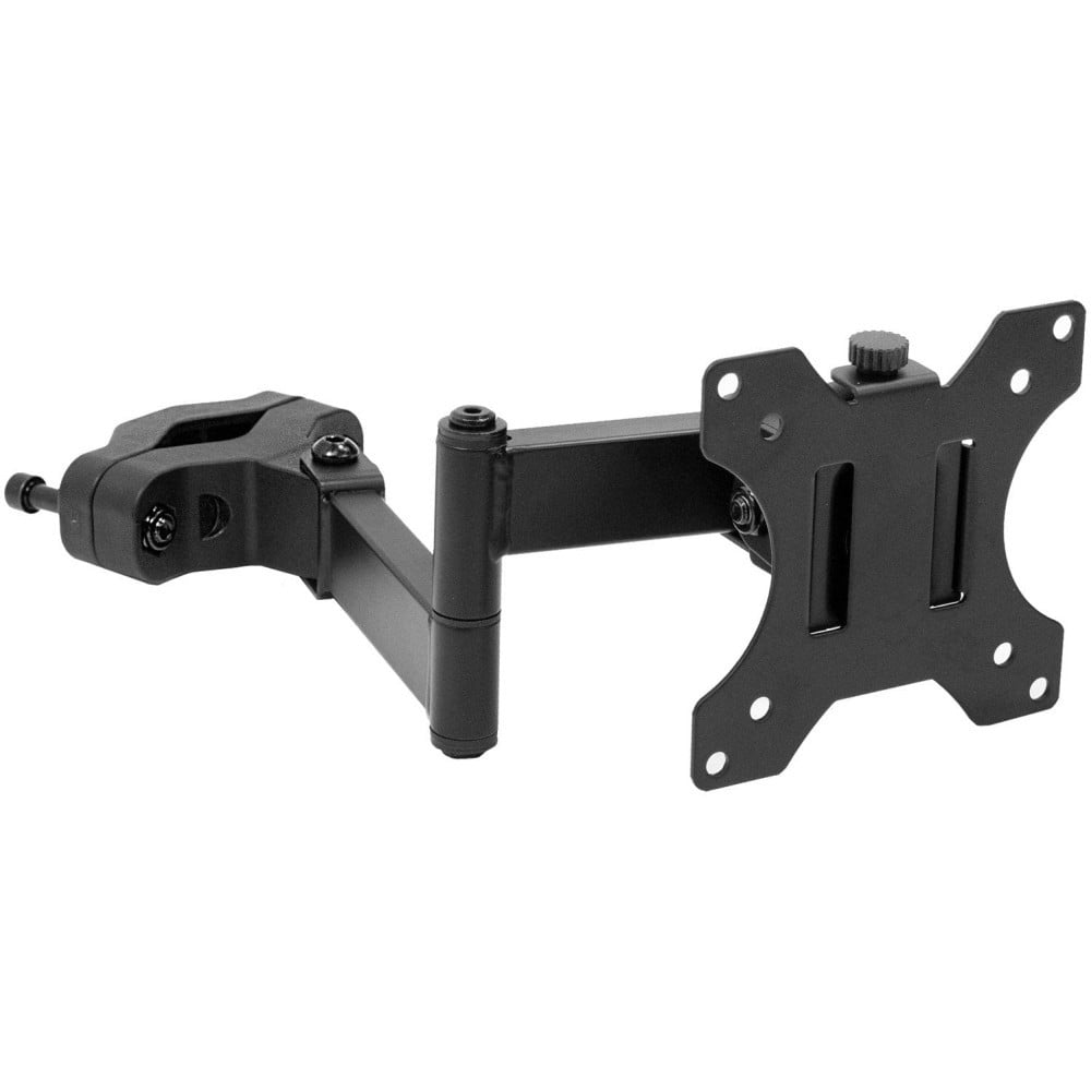 "Support de montage sur poteau TV Techly ICA-LCD 110BK 17-32"" pour installation de moniteur rotatif sur tuyau"