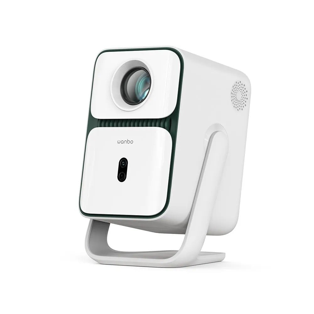 Wanbo T2 Ultra Blanc | Projecteur | 500 ANSI, 1080p Full HD, Android TV 11, Gimbal