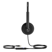 Yealink UH34 Lite Dual Teams Avec fil Arceau Bureau/Centre d'appels USB Type-A Noir