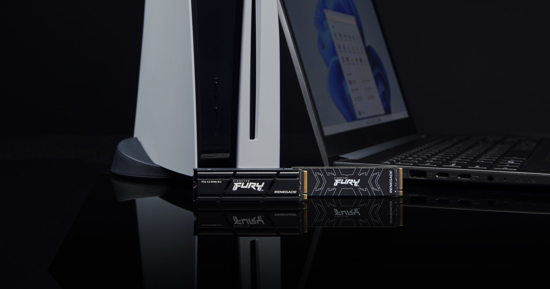 KINGSTON 2To Renegade PCIe 4.0 NVMe SSD w/ Heatsink