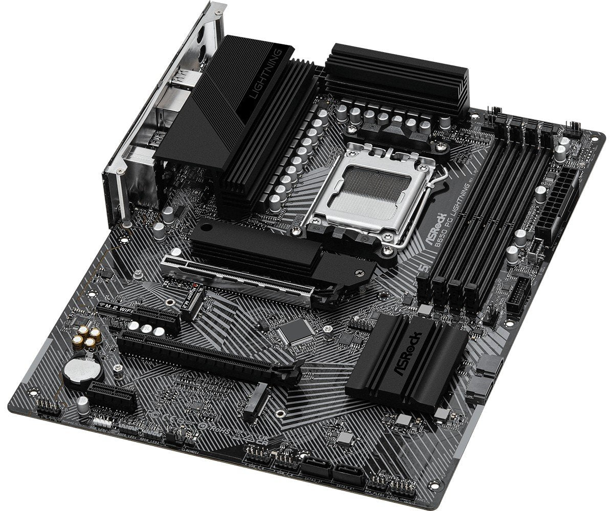 ASRock 90-MXBK20-A0UAYZ Carte mere B650 PG Lightning avec DDR5 et Wi-Fi 6E