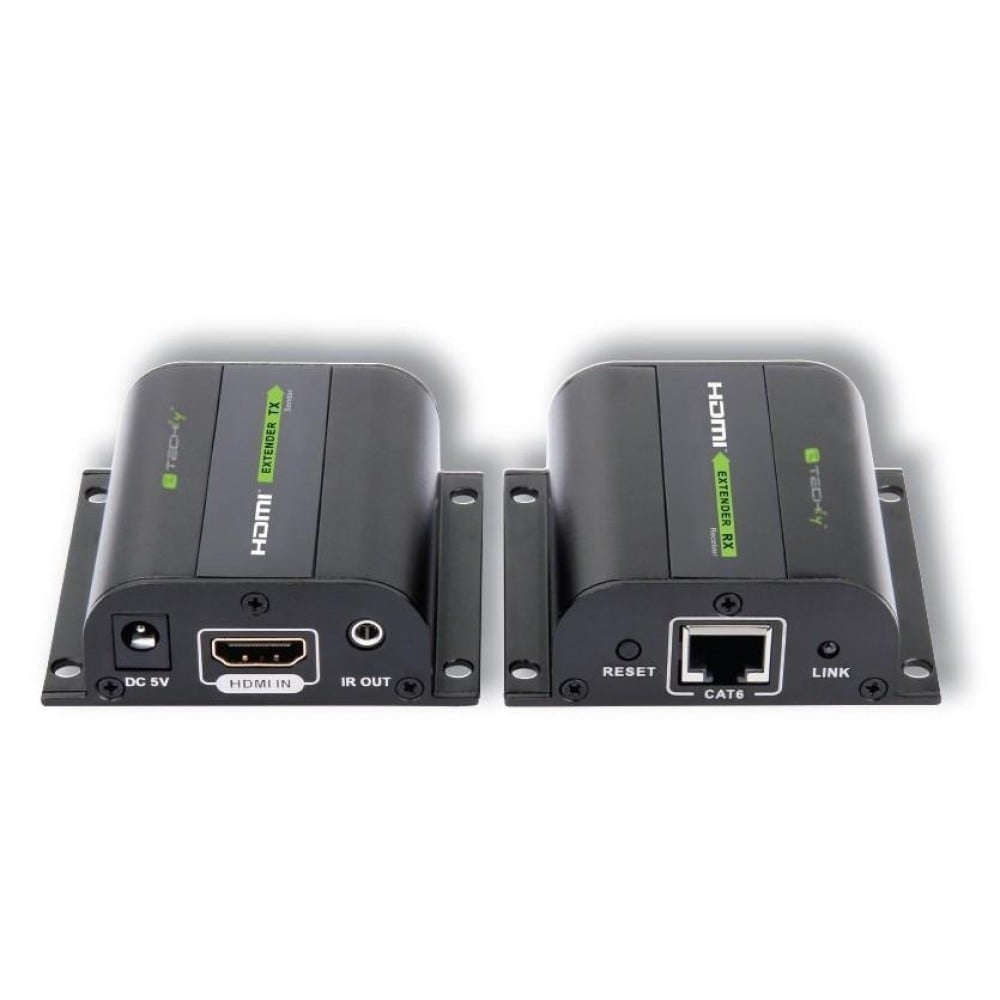 Techly IDATA EXT-E70I Extendeur HDMI 1080p60Hz jusqu'a 60m sur Cat6 avec IR