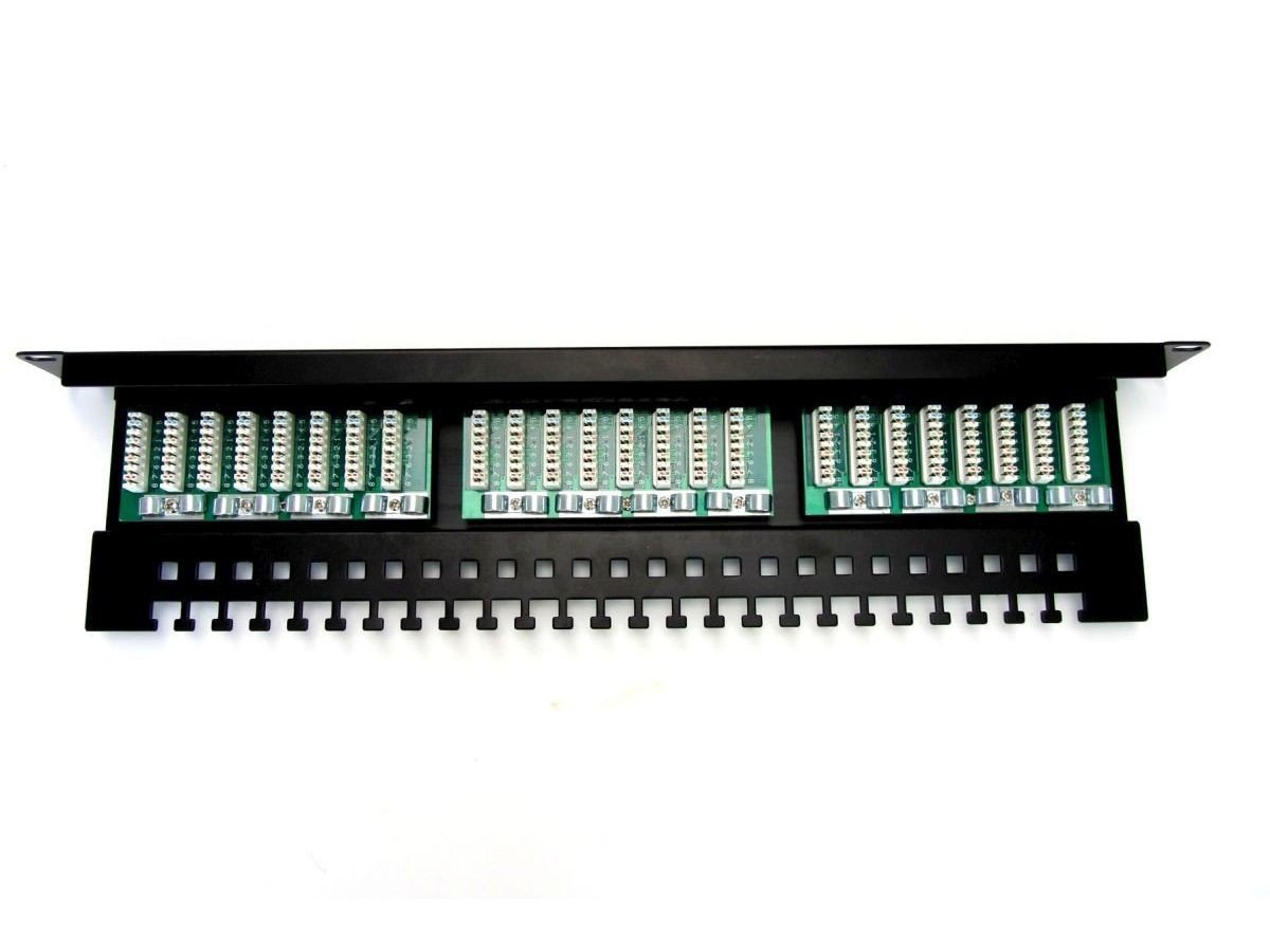 "Patch panel Digitus 19"" 24-port UTP kat. 5E"