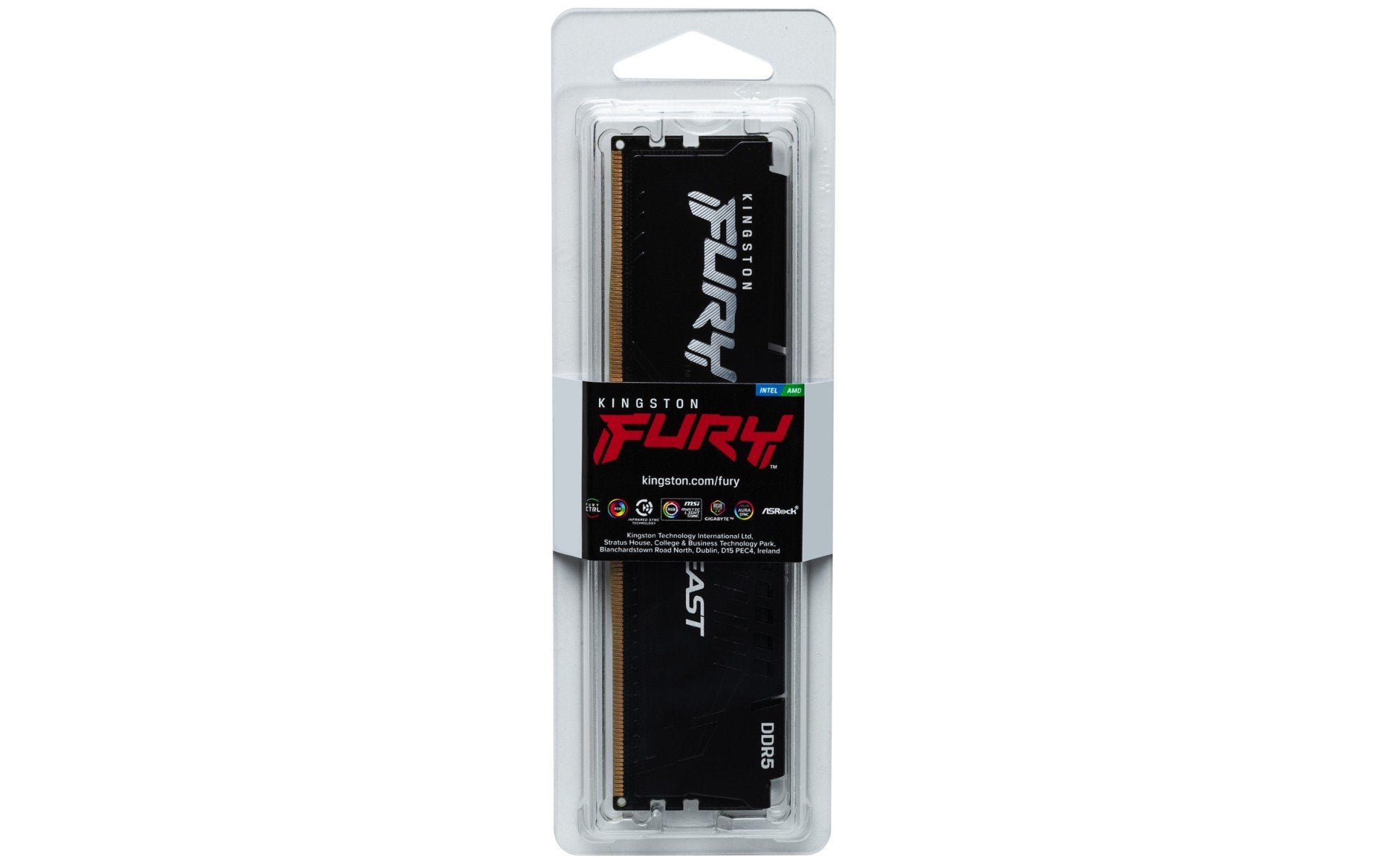 KINGSTON 32Go 6000MT/s DDR5 CL30 DIMM FURY Beast Black EXPO