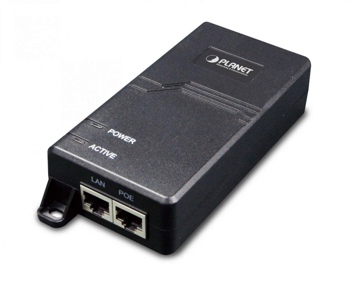 PLANET POE173 commutateur réseau Gigabit Ethernet (10/100/1000) Connexion Ethernet, supportant l'alimentation via ce port (PoE) Noir