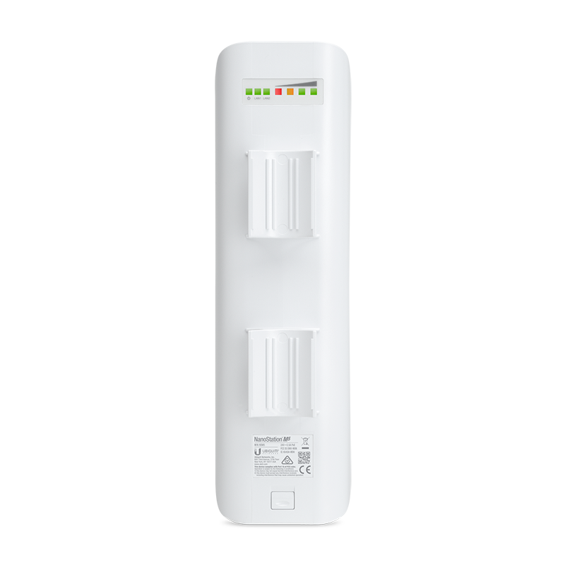 Ubiquiti NSM5 Networks NanoStation M5 150 Mbit/s Blanc Connexion Ethernet, supportant l'alimentation via ce port (PoE)