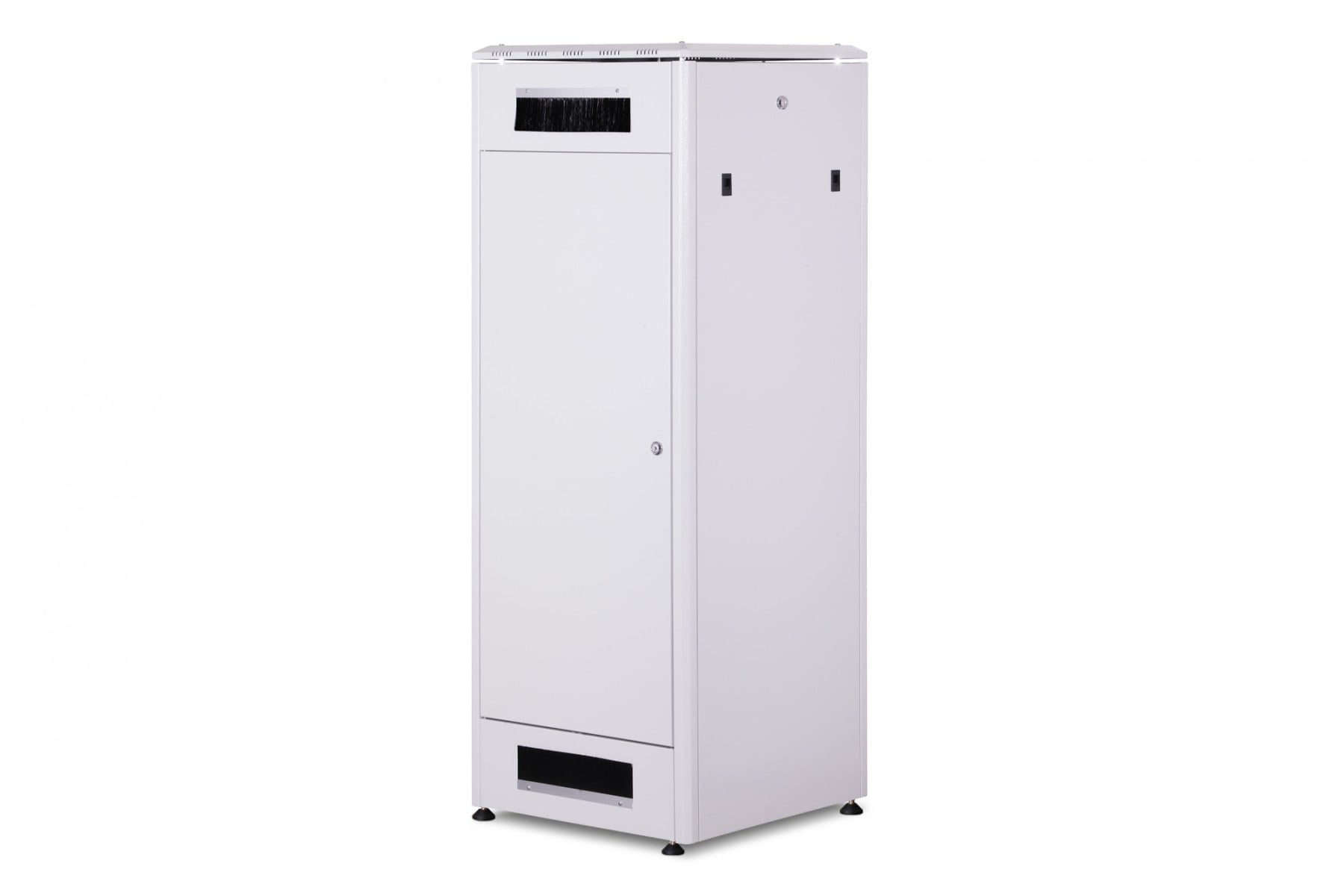 "Armoire réseau debout Unique 19"" 32U rack 600x600, porte avant en verre, gris, 800kg 1609x600x600 mm, couleur gris (RAL 7035)"