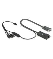Hewlett Packard Enterprise 373035-B21 commutateur écran, clavier et souris Noir