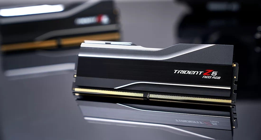 G.Skill Trident Z5 Neo RGB F5-6000J3636F16GX2-TZ5NR module de mémoire 32 Go 2 x 16 Go DDR5 288-pin DIMM