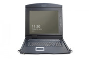 "Digitus DS-72210-2GE support d'ordinateurs 43,2 cm (17"") 1280 x 1024 pixels Noir 1U"