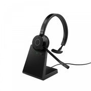 Jabra 6693-833-399 Evolve 65 TE Link390a MS Mono Casque Noir Sans Fil Filaire