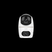 Dahua H5D-5F Caméra intérieure Wi-Fi 5+5MP, double objectif, panoramique et inclinaison