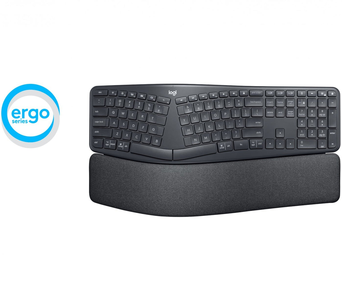 LOGITECH ERGO K860 - GRAPHITE - 2.4GHZ/BT - INTNL (UK)