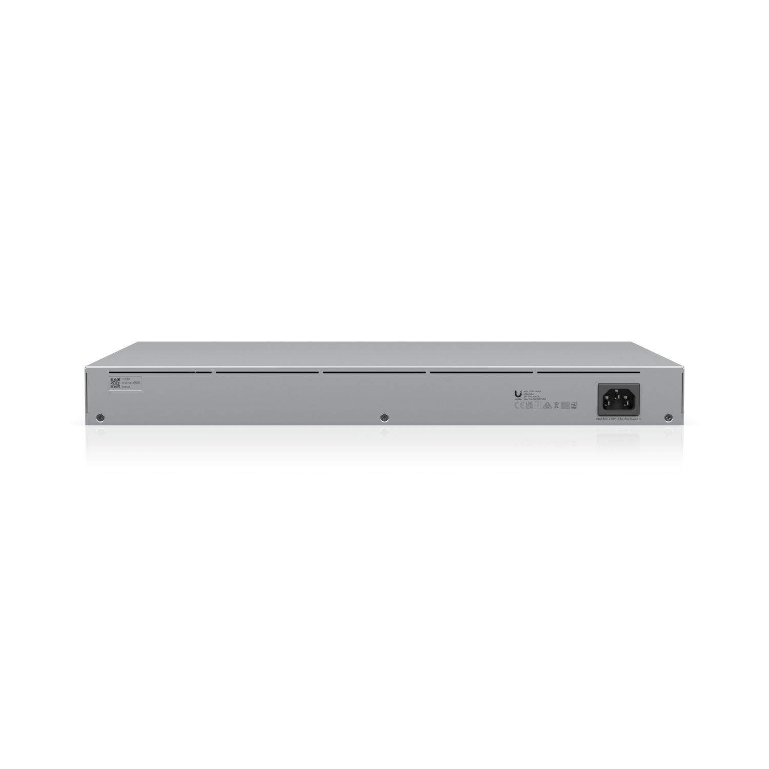 "Ubiquiti Networks UniFi USW-48-POE commutateur réseau Géré L2 Gigabit Ethernet (10/100/1000) Connexion Ethernet, supportant l'alimentation via ce port (PoE) 1U "