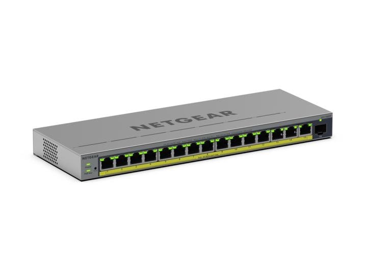 NETGEAR 16PT GB PLUS SWICH W/ POE+ GS116EPP