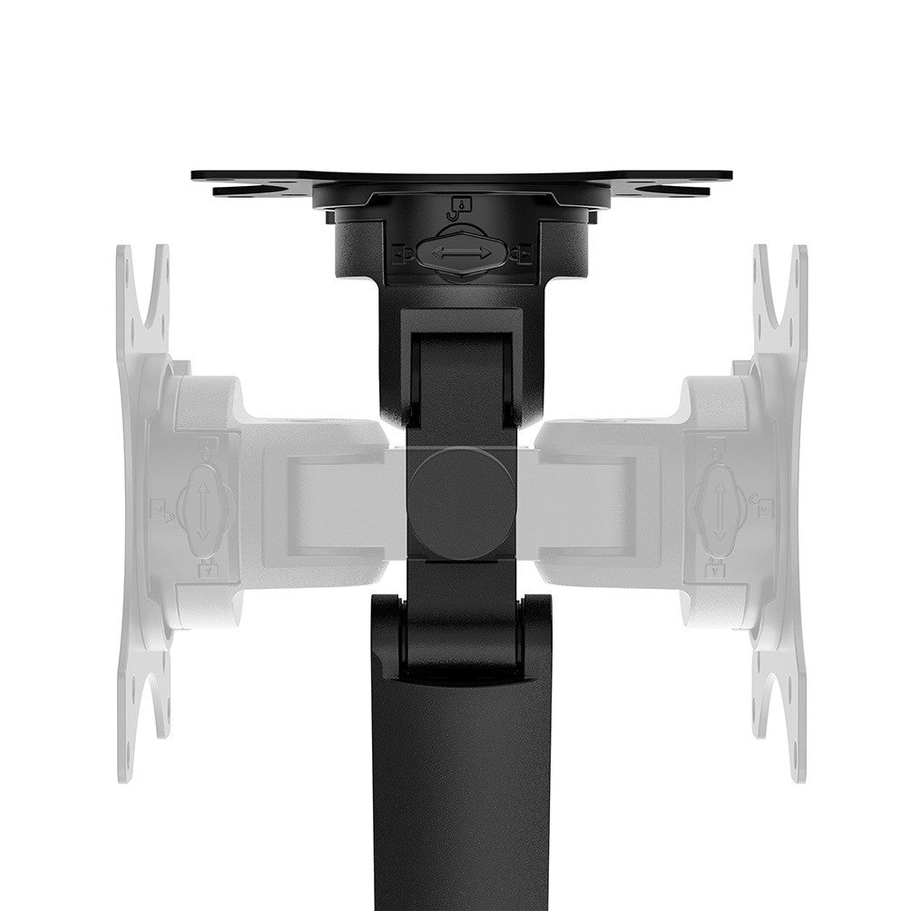NEOMOUNTS DS70-250BL1 Support décran à fixer 17-35p - ressort à gaz - Topfix - arrêt 180
