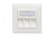 Digitus DN-93821 prise de courant RJ-45 Blanc