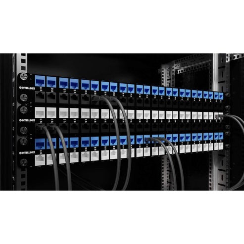 Intellinet 721028 Patch Panel 48P Keyst 1U