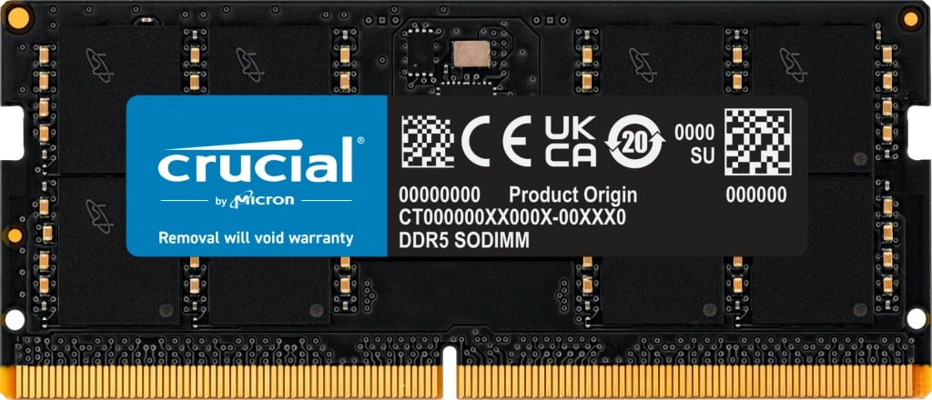 Module de mémoire Crucial CT32G48C40S5 32 Go 1 x 32 Go DDR5