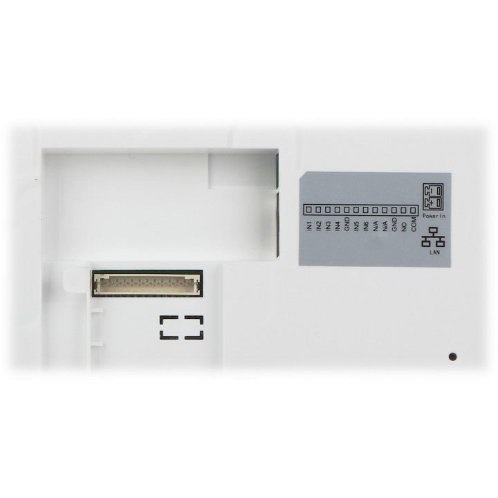 "Dahua VTH2421FW-P 7"" moniteur IP a écran tactile, 1024x600, PoE, intégration d'alarme, 8 Go de stockage"