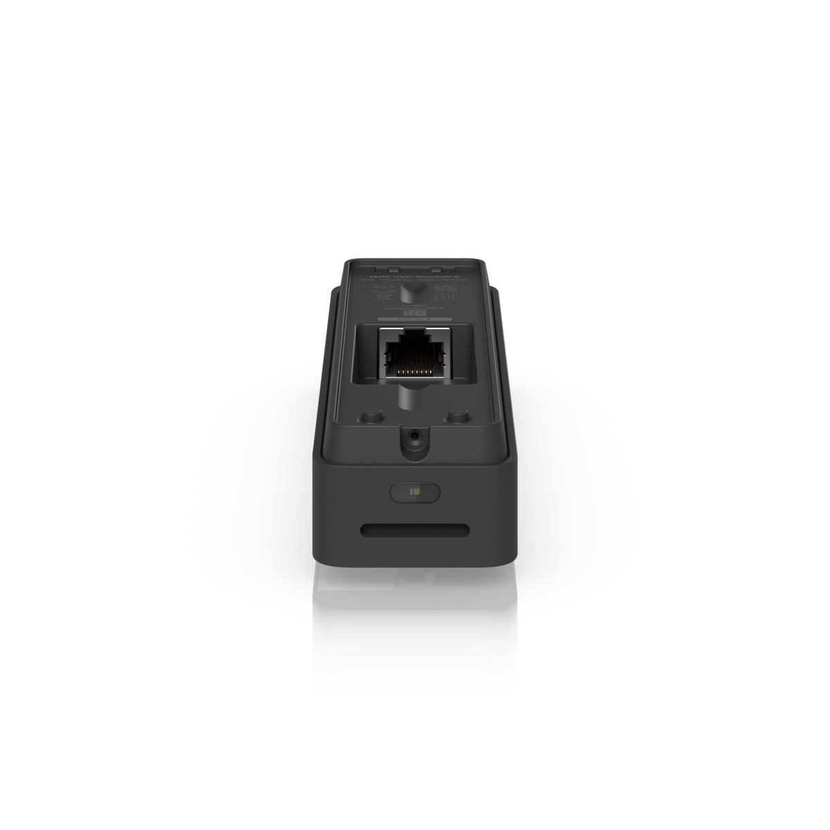 Compact PoE video doorbell with two-way