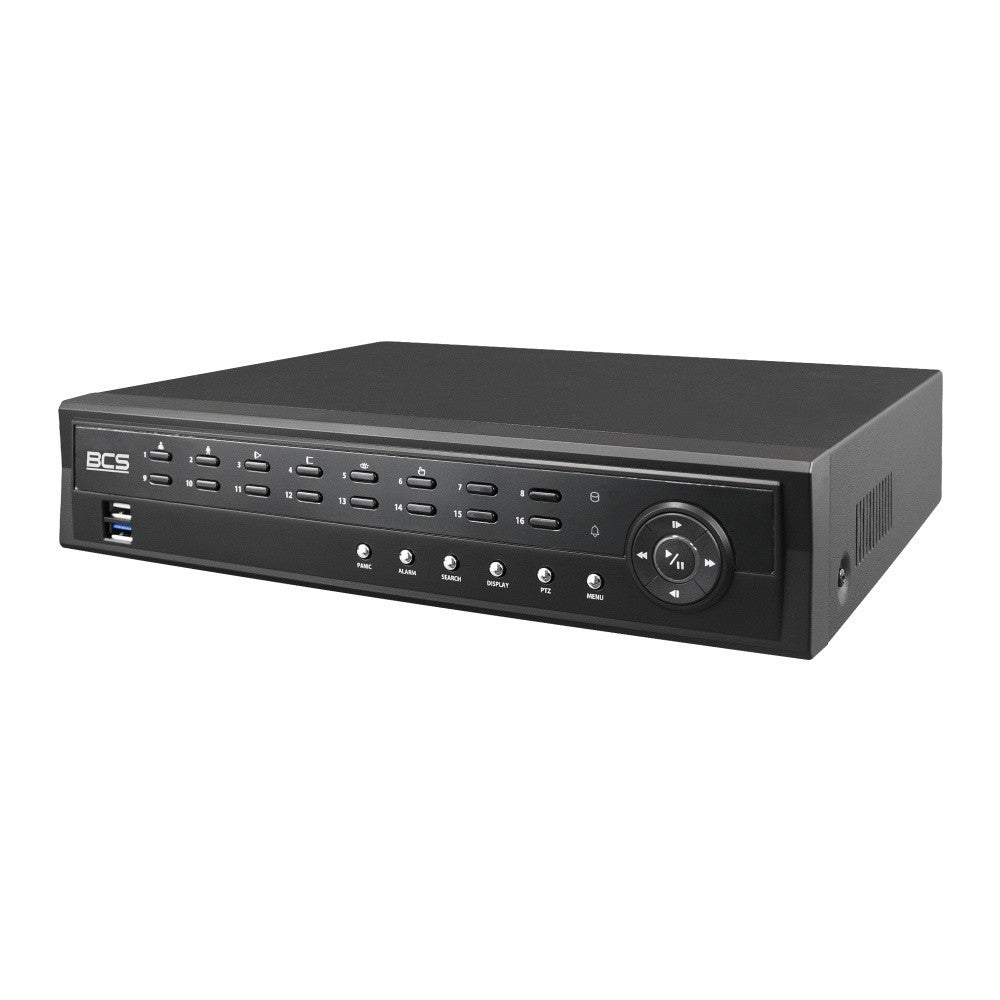 BCS BCS-U-NVR1602-A-4K-8P(6To) Enregistreur IP 16 canaux avec PoE et disque dur de 6To 12MP