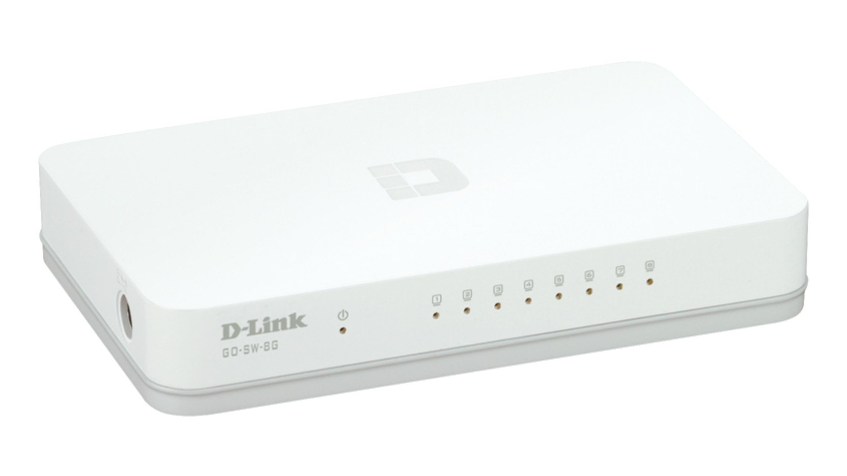 D-Link GO-SW-8G/E commutateur réseau Non-géré Gigabit Ethernet (10/100/1000) Blanc