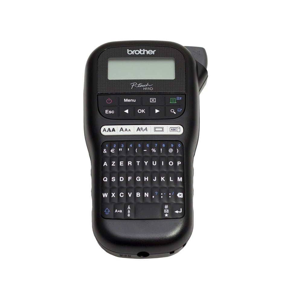 Brother PT-H110 imprimante pour étiquettes Transfert thermique 180 x 180 DPI 20 mm/sec TZe QWERTY