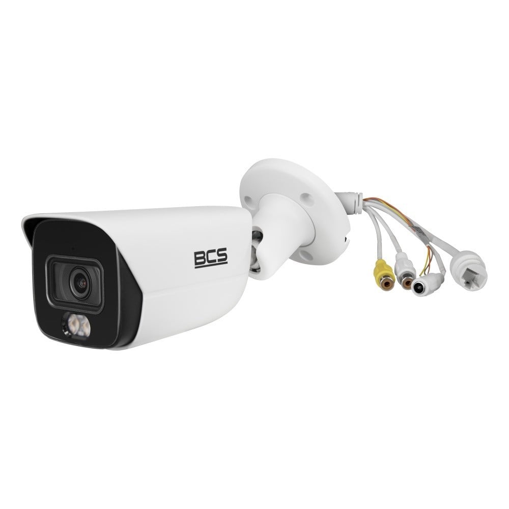 BCS BCS-L-TIP26FCR5L5-Ai1 Caméra tube IP 6MP avec technologie NightColor et boîtier IP67