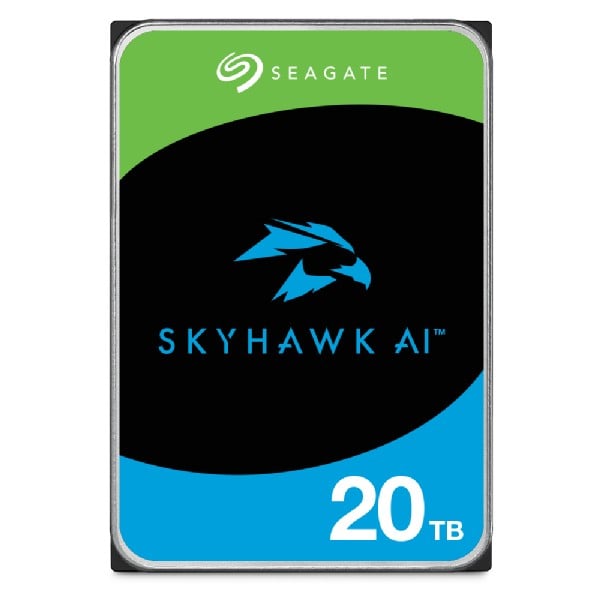 SEAGATE Surveillance Video Optimized AI Skyhawk 16To HDD SATA 6Gb/s 512Mo cache 3.5p CMR Helium