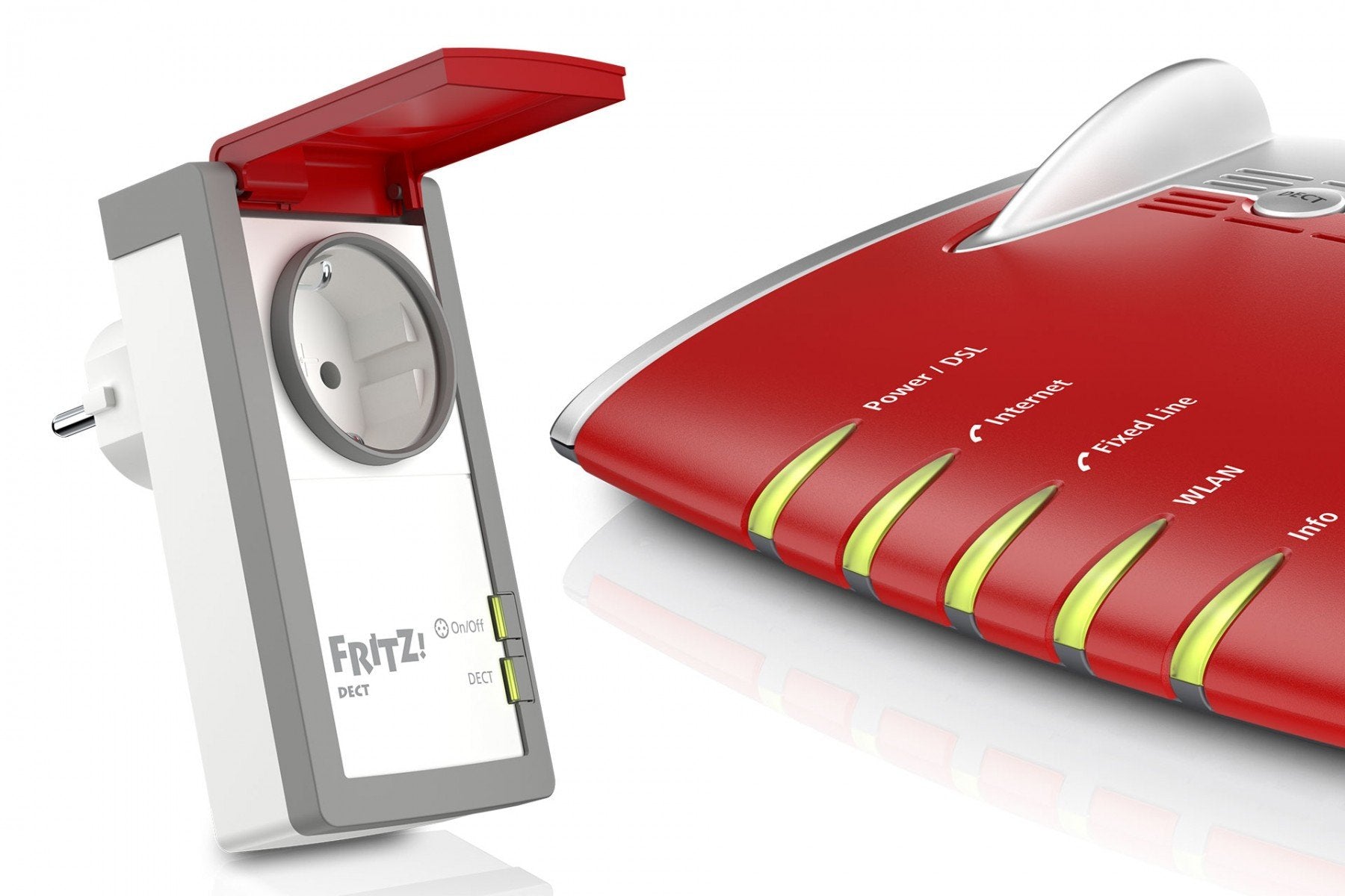 FRITZ!DECT 210 Prise intelligente 3450 W Blanc