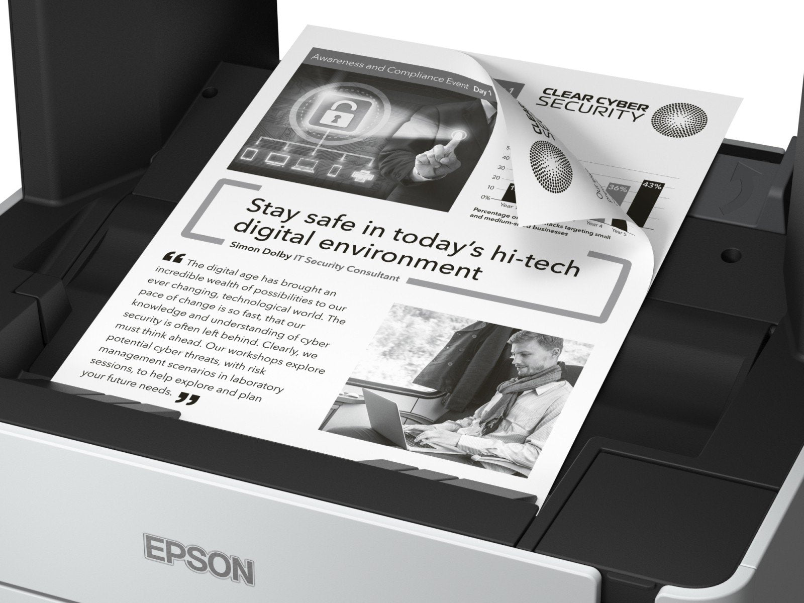 Epson EcoTank M2170 Jet d'encre A4 1200 x 2400 DPI 39 ppm Wifi
