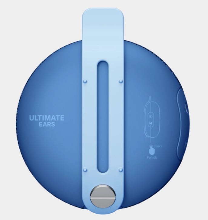 Logitech 984-002022 Ultimate Ears Miniroll Haut-parleur portable bleu
