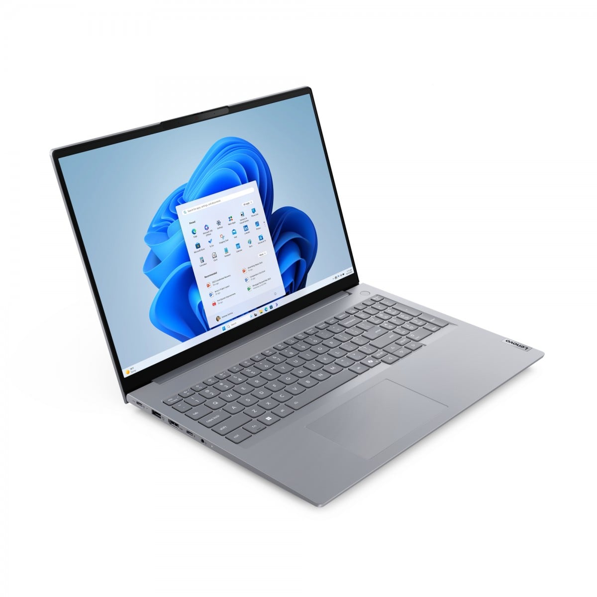 "Lenovo ThinkBook 16 G8 IAL Intel Core Ultra 7 255H Ordinateur portable 40,6 cm (16"") WUXGA 16 Go DDR5-SDRAM 512 Go SSD Wi-Fi 6E (802.11ax) Gris"
