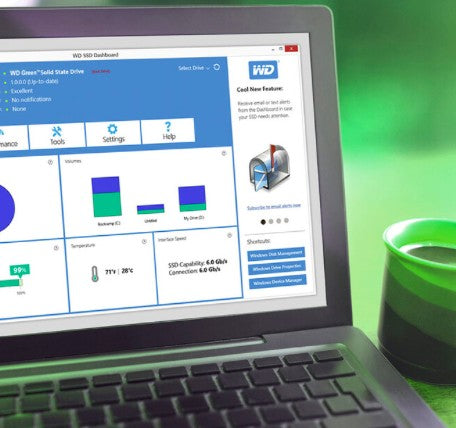 WD Green SATA 480Go Internal SSD Solid State Drive - SATA 6Gb/s M.2 2280 - WDS480G3G0B POWERED BY SANDISK