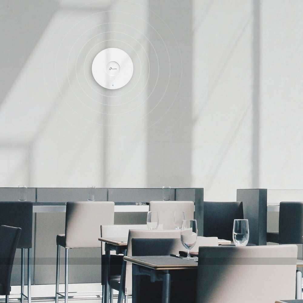 TP-Link Omada EAP770 point d'acces réseaux locaux sans fil Blanc Connexion Ethernet, supportant l'alimentation via ce port (PoE)