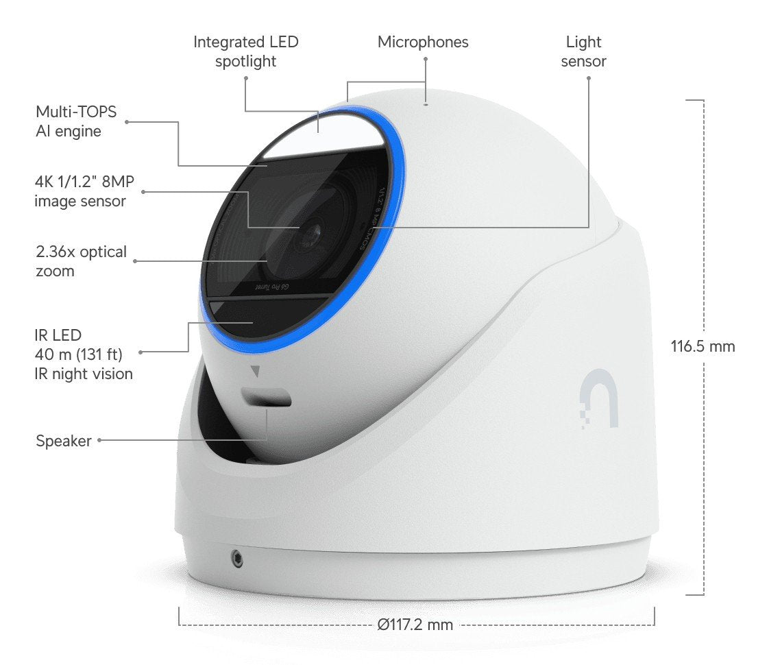 All-weather tamper-resistant 4K PoE+ca