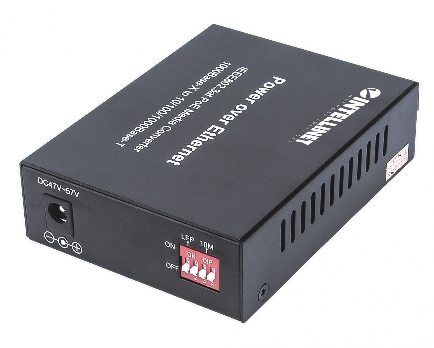 Intellinet 508209 convertisseur de support réseau 1000 Mbit/s 1310 nm Monomode Noir