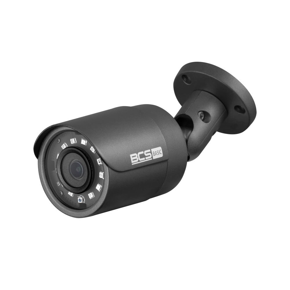 BCS BCS-B-MT82800 Caméra tubulaire analogique 8MP avec boîtier IP66 et IR 30m