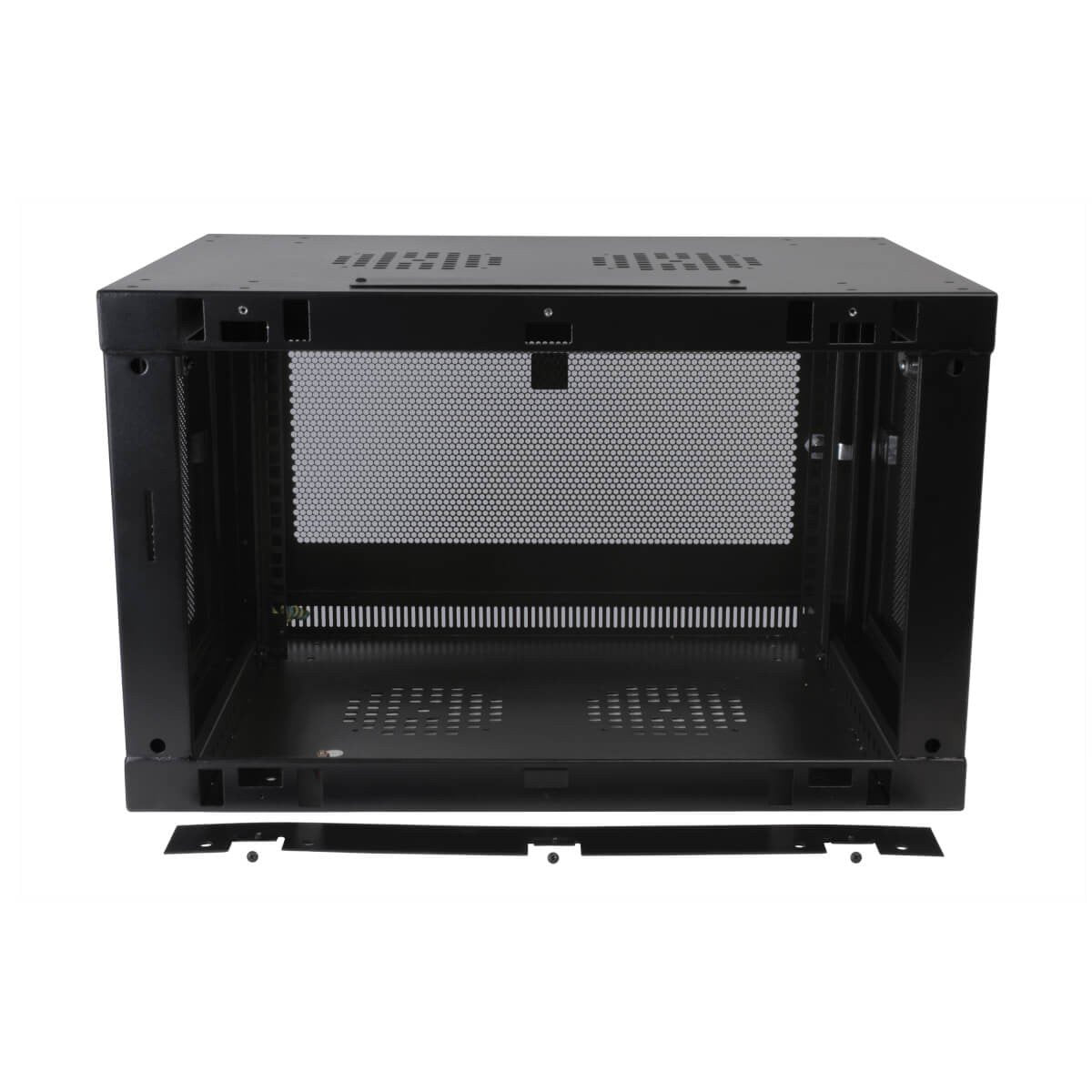 EATON TRIPPLITE SmartRack 6U Low-Profile Switch-Depth Wall-Mount Rack Enclosure Cabinet Rack floor mountable BK 6U 19