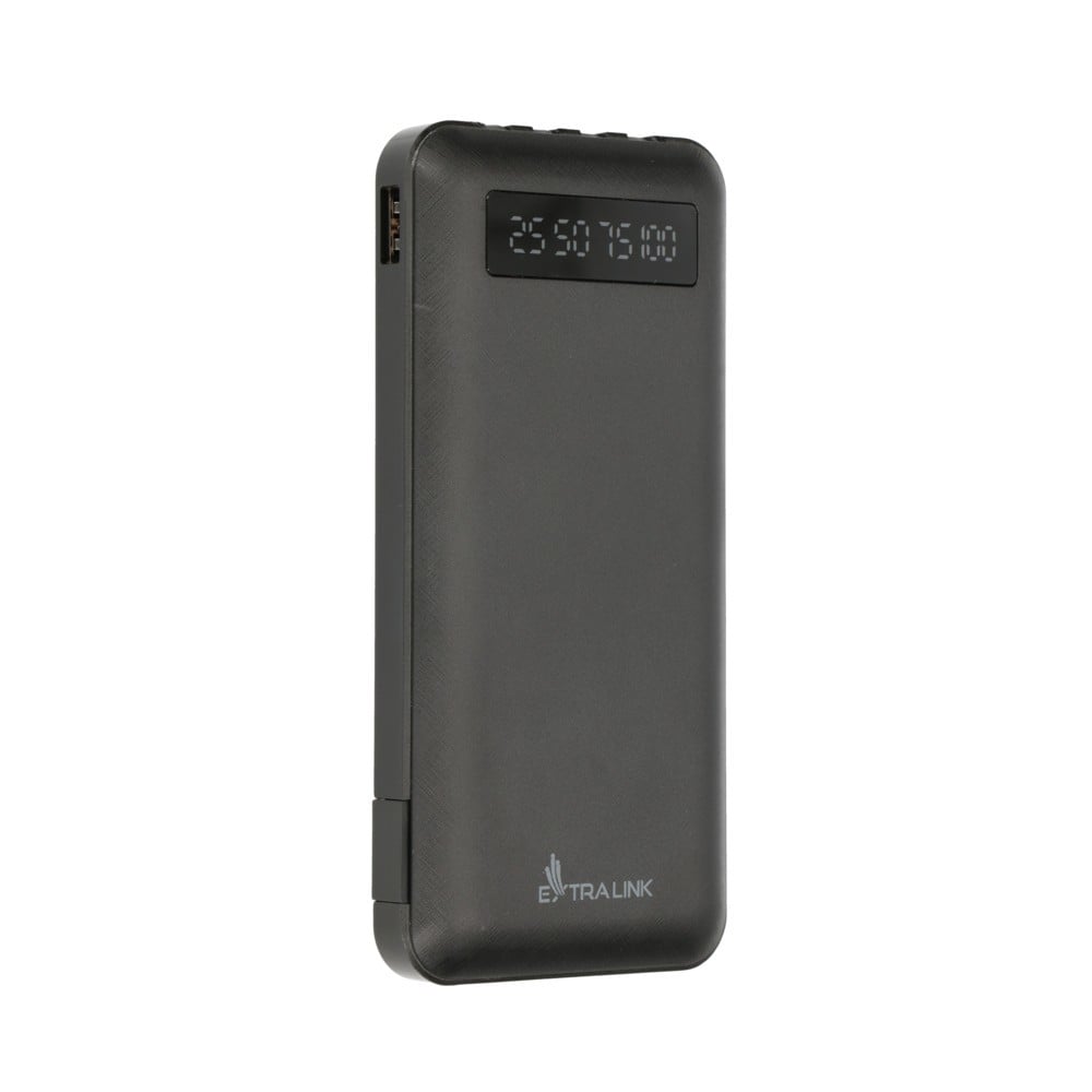 Extralink EX.19607 banque d'alimentation électrique Lithium Polymere (LiPo) 10000 mAh Noir
