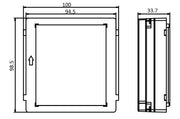 Hikvision DS-KD-BK Station de porte modulaire professionnelle série KD8