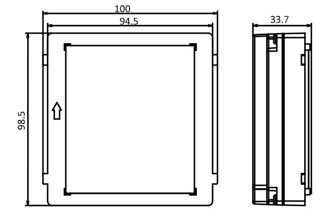 Hikvision DS-KD-BK Station de porte modulaire professionnelle série KD8