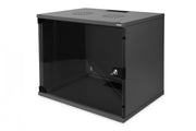 Digitus DN-19 09-U-S-SW étagere 9U Rack monté sur le mur Noir